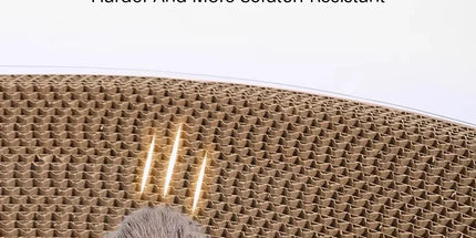 Cat Scratch Board Tunnel Bed Multifunctional Toy Passage For Indoor Rest Play