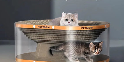 Cat Scratch Board Tunnel Bed Multifunctional Toy Passage For Indoor Rest Play