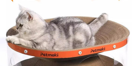 Cat Scratch Board Tunnel Bed Multifunctional Toy Passage For Indoor Rest Play
