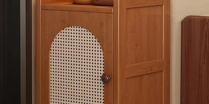 Home Shoe Cabinet with Doors Multi-Layer Dustproof Shoe Storage Entryway Hallway