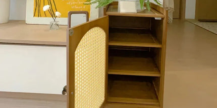 Home Shoe Cabinet with Doors Multi-Layer Dustproof Shoe Storage Entryway Hallway
