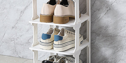 4/5Tier Shoe Rack Organizer Shelf Space Saving Storage Stand For Entryway Home - 5-Tier