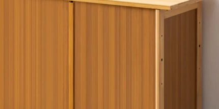 Shoe Changing Cabinet Bamboo Material Space Saving for Entryway Hallway Home Use