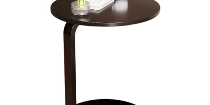 Small Round Coffee Table Simple Sofa Side Table Compact Modern Home Furniture
