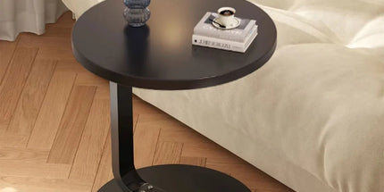 Small Round Coffee Table Simple Sofa Side Table Compact Modern Home Furniture