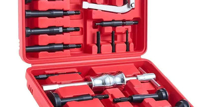 16PCS Inner Bearing Puller Set Slide Hammer Blind Hole Remover Kit