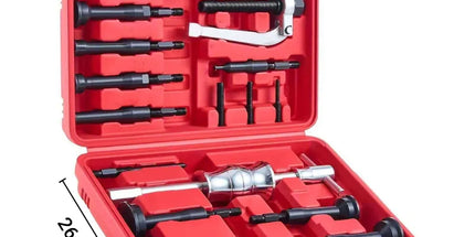 16PCS Inner Bearing Puller Set Slide Hammer Blind Hole Remover Kit
