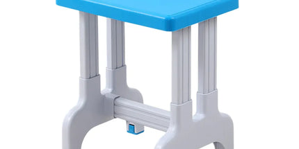 Plastic Square Stool Non Slip Durable Comfortable For Classroom Home Office