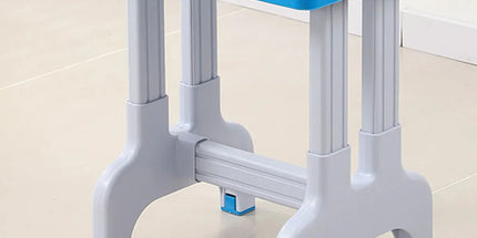 Plastic Square Stool Non Slip Durable Comfortable For Classroom Home Office
