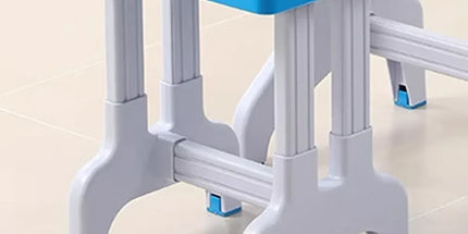 Plastic Square Stool Non Slip Durable Comfortable For Classroom Home Office