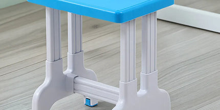Plastic Square Stool Non Slip Durable Comfortable For Classroom Home Office