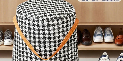 Home Portable Step Stool Shoe Changing Stool for Home Bedroom Lightweight Sturdy