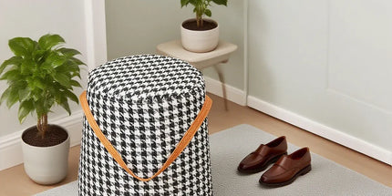 Home Portable Step Stool Shoe Changing Stool for Home Bedroom Lightweight Sturdy