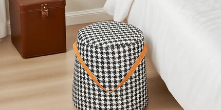Home Portable Step Stool Shoe Changing Stool for Home Bedroom Lightweight Sturdy