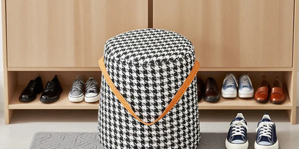 Home Portable Step Stool Shoe Changing Stool for Home Bedroom Lightweight Sturdy