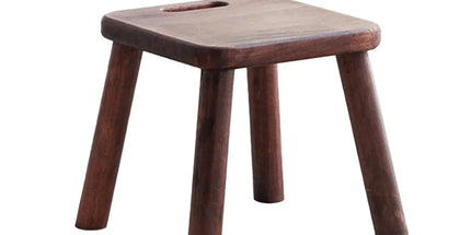 Home Solid Wood Small Bench Shoe Bench Compact Design for Entryway Living Room