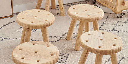 Home Wooden Shoe Bench Small Bench Wood Construction for Entryway Living Room