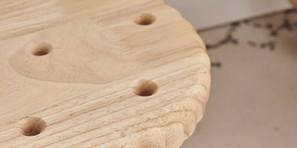 Home Wooden Shoe Bench Small Bench Wood Construction for Entryway Living Room