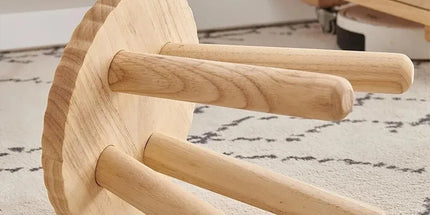 Home Wooden Shoe Bench Small Bench Wood Construction for Entryway Living Room