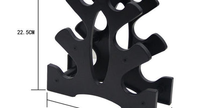 Dumbbell Storage Holder Gym Hand Weight Stand 3-Tier Tree Rack Weights Organizer