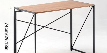 Foldable Computer Desk Portable Stable Space Saving Non-Slip Feet