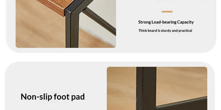 Foldable Computer Desk Portable Stable Space Saving Non-Slip Feet