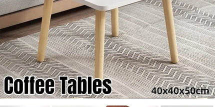 40x50cm Small Table Home Balcony Table Simple Small Square Table Side Table