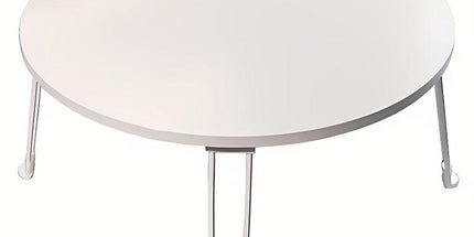 Small Foldable Computer Desk Portable Bed Table Round Home Office Laptop Stand