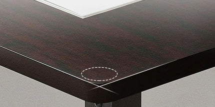 Rectangular Folding Table Sturdy Durable for Home Office Use Space Saving Desk