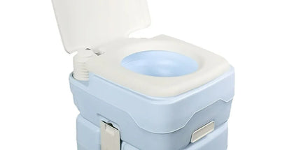 20L Portable Toilet Camping Toilet for Hiking RV Trips Emergency Potty Seat
