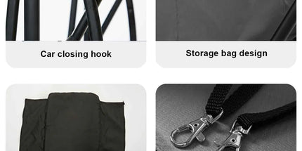 3 in 1 Portable Folding Pet Stroller Outdoor Travel Double Deck Cat Dog Carrier