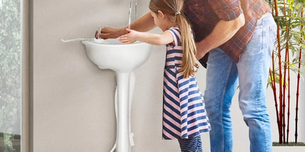 Mobile Portable Outdoor Washbasing for Camping Picnics RV Trips Yard Activities