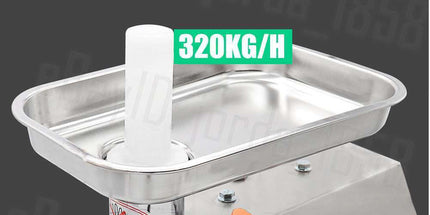 1.63HP Commercial Meat Mincer- Electric Grinder & Sausage Maker Filler 1200W