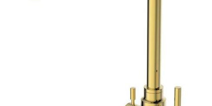 2023 Brushed Brass Gold L shape 3 way filter water kitchen mixer tap faucet Stainless steel Made PVD plated