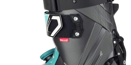 Scarpa Womens F1 Alpine Touring Ski Boots Skiing Snow - Anthacite/Lagoon - 4.5