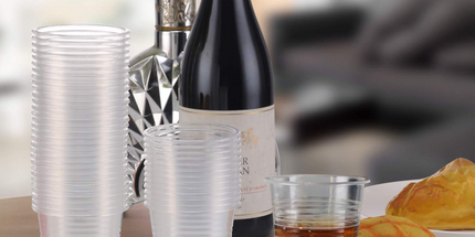 1200x 8oz (240ml) Premium Plastic Clear Cups Extra Strong PET BPA Free Tyack eCommerce Solutions