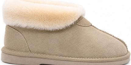 Womens UGG Boots Genuine Sheepskin Suede Leather Slippers Warm Shoes - Beige Tyack eCommerce Solutions