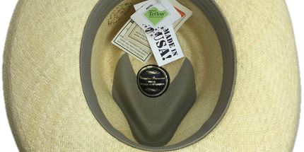 STRAW PANAMA CUENCA HAT Sun Beach Golf Cap Summer Hand Woven Made in USA K4A - Small (6 3/4 - 6 7/8) Tyack eCommerce Solutions
