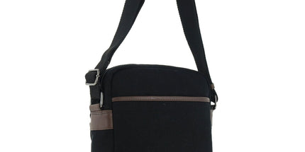 POLICE Wings Mens Canvas Crossbody Bag in Black Tyack eCommerce Solutions