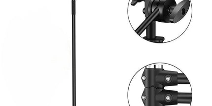150-330cm Black Heavy Duty C-Stand Adjustable Light Stand Load 20KG Capacity