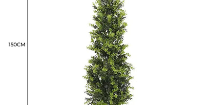 Artificial Potted Topiary Tree UV Resistant 150cm