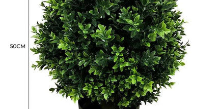 Artificial Topiary Shrub (Hedyotis) UV Resistant 50cm