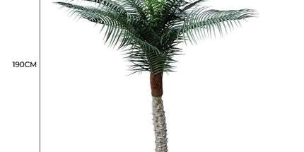 Tropical Phoenix Artificial Potted Palm Tree 190cm UV Resistant