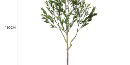 Nearly Natural Artificial Olive Tree UV Resistant 150cm