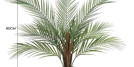 Small Artificial Areca Palm Plant 80cm