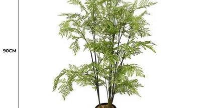 Faux Natural Fern Tree 90cm