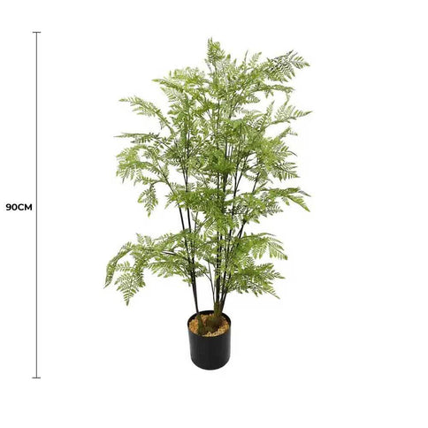 Faux Natural Fern Tree 90cm