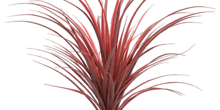 Burgundy Potted Artificial Long Grass (Yucca Grass) 75cm UV Resistant