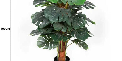 Premium Artificial Monstera Deliciosa Tree 100cm
