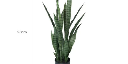 Artificial Snake Plant Sansevieria UV Resistant 90cm